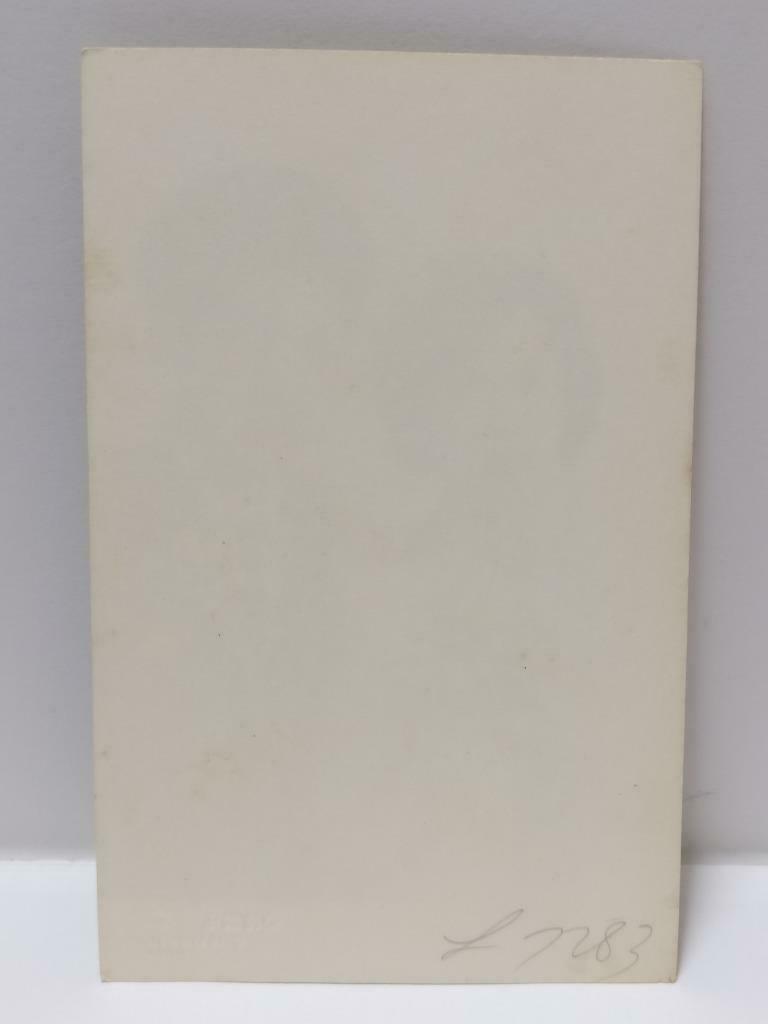 Vintage Asian Wedding Couple Bride Groom Close Up Studio Portrait B&W Photo P333