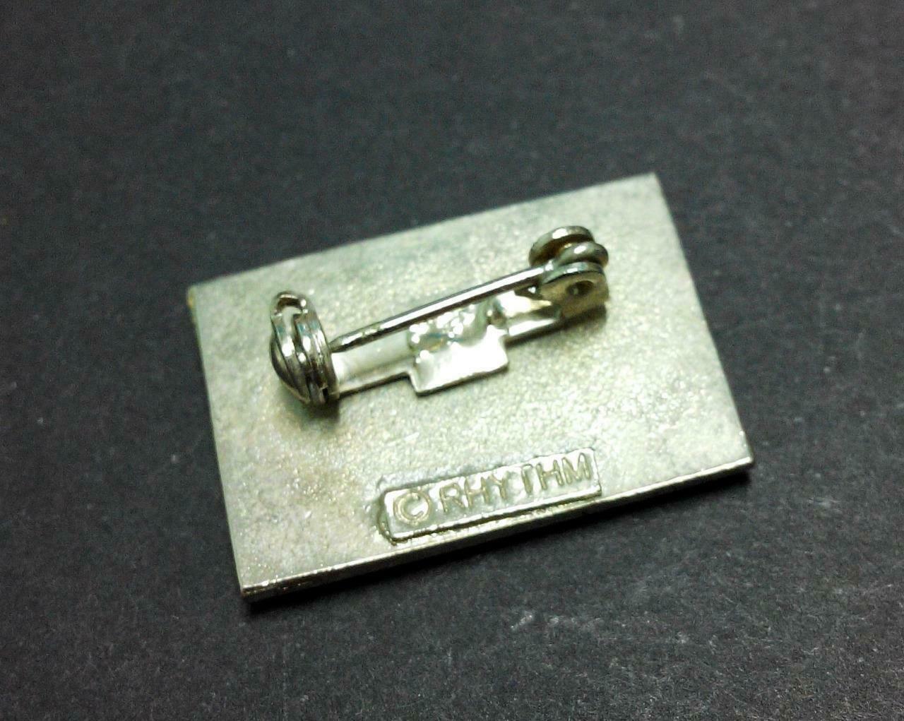 Rare Vintage Singapore Food & Hotel Asia 1990 Pin Badge F/S (B232)