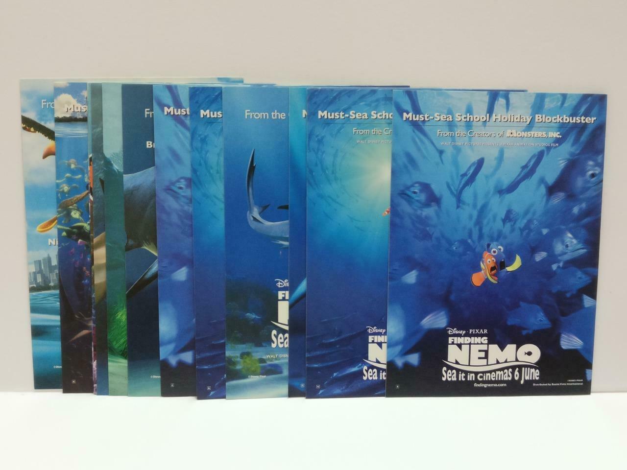LUCKYPIGEON888 Cartoon Movie Nemo Fish Shark Blue Sea Postcard Lot Of 14 E0456