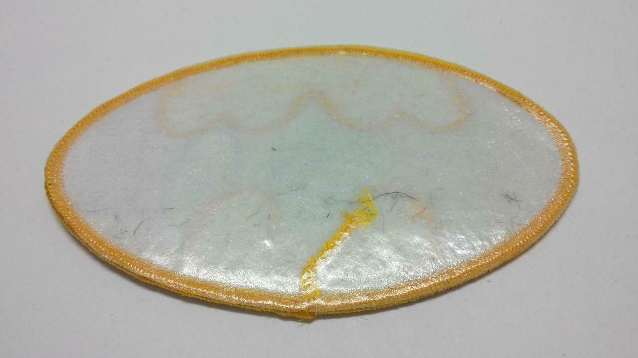 Embroidered Batman Logo Iron On Patch (A958)