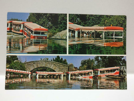 Vintage Movie Magic Parts Water For GlamorTram Ride Color Postcard (P632)