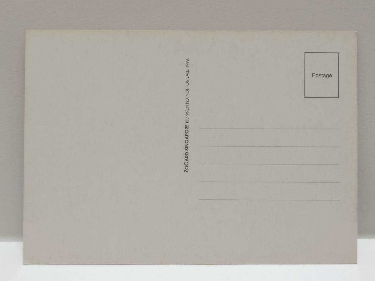 LUCKYPIGEON888 Singapore Arts Fest Geometry Of Miracles 1999 Ad Postcard (E0118)