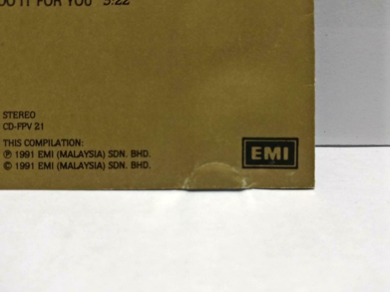 Various Artist Vanilla Ice Paula Abdul EMF B.O.Y 1991 Rare Malaysia CD (CDS311)