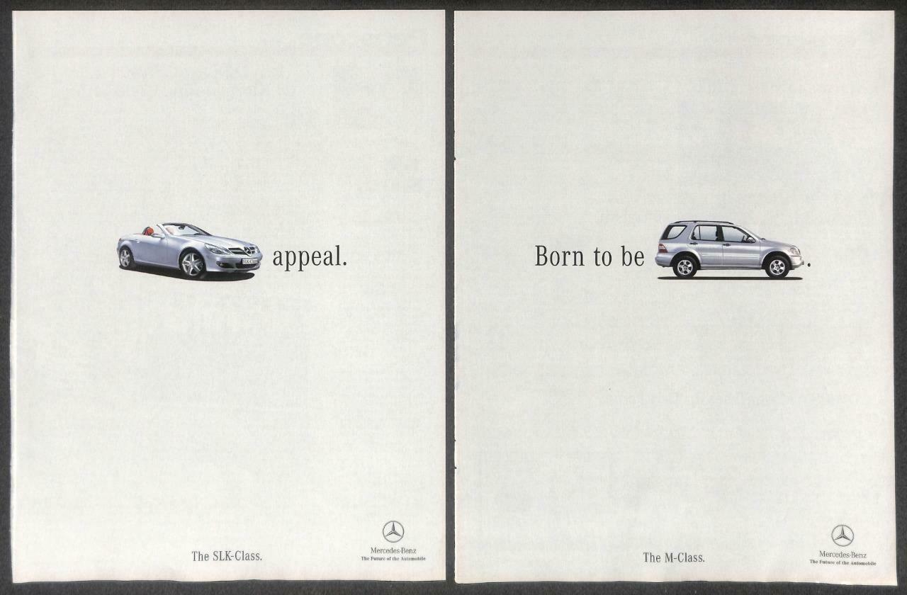 Vintage Mercedes-Benz Car Magazine Advertisement Print Ad x 19 (P887)