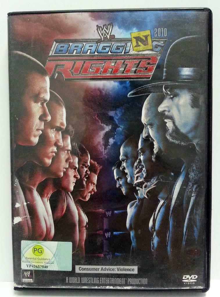 WWE WWF Wrestling CM Punk R Truth Bragging Rights 2010 Singapore DVD (A1063)