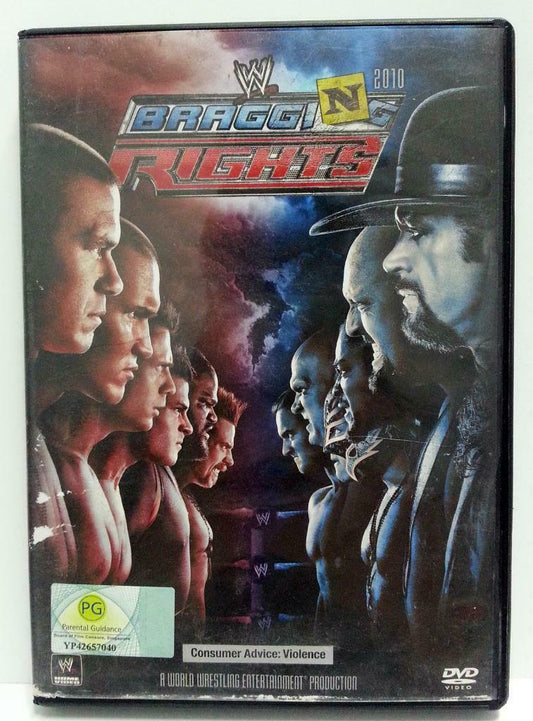 WWE WWF Wrestling CM Punk R Truth Bragging Rights 2010 Singapore DVD (A1063)