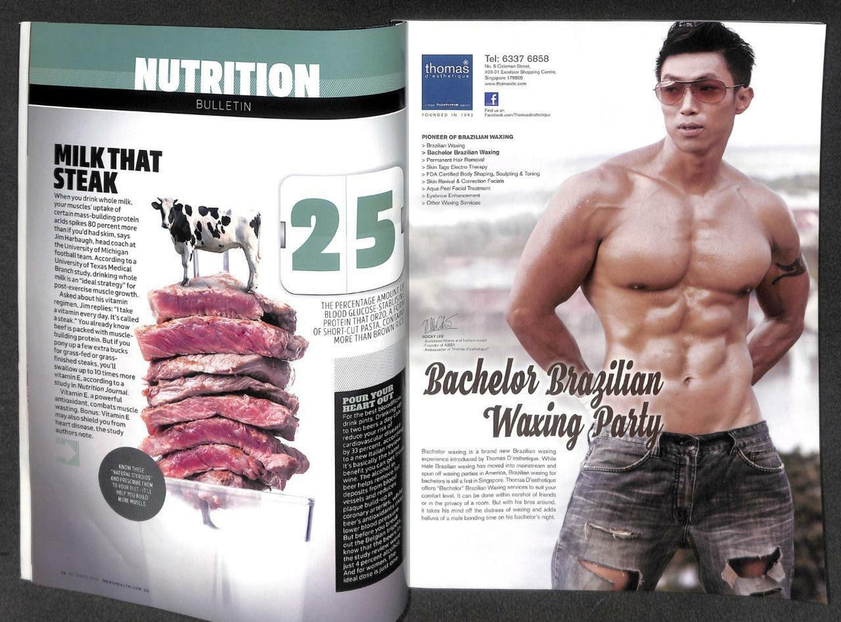 Singapore Men's Health Magazine Macho Man Alvin Ng Aaron Kwok 郭富城 Longines M043