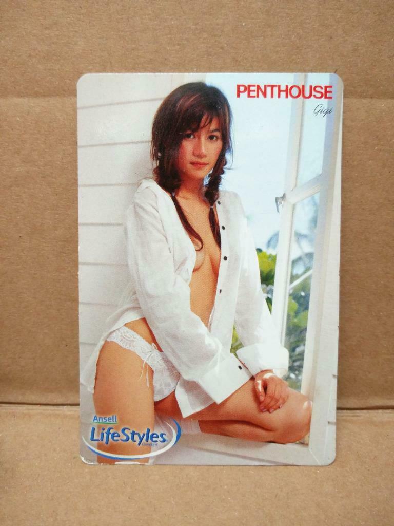Rare Sexy Cheesecake Bra Bikini Girl Advertisement Mini Calendar Card (AC341)