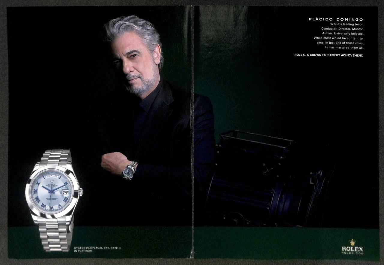 2010 Rolex Watch Oyster Perpetual Magazine Advertisement Print Ad x 2 (P934)