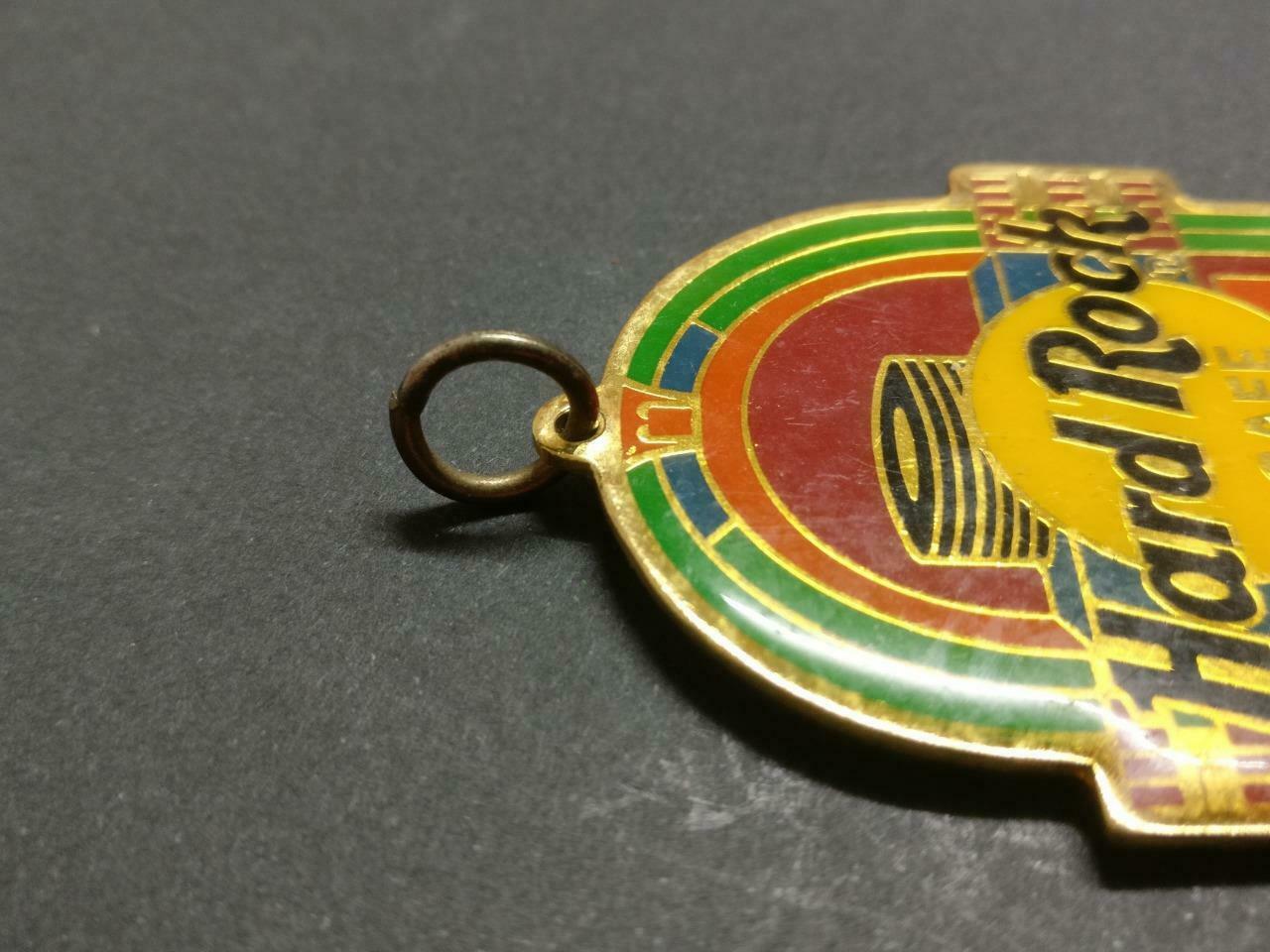 Vintage Hard Rock Cafe ORLANDO Without Keyring Souvenir Keychain F/S B888
