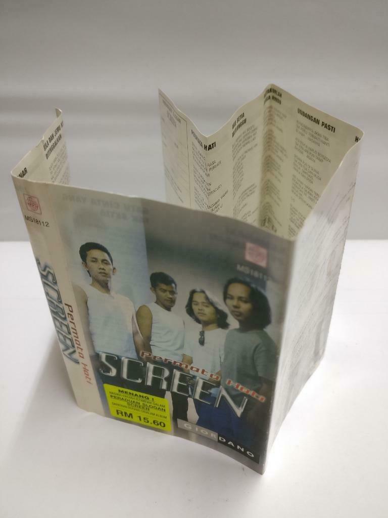 Malay Rock Band Screen Permata Hati 2000 Rare Malaysia Promo Melayu Cassette CT742