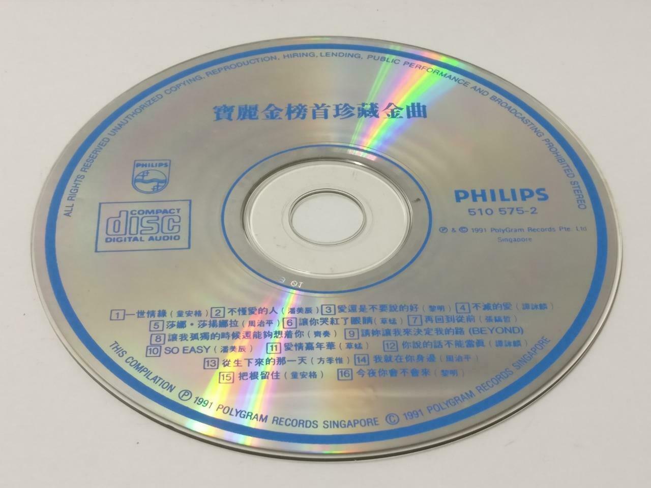 Various Artists Beyond Alan Tam 草蜢 黎明 童安格 谭咏麟 1991 Singapore Chinese CD CDS491