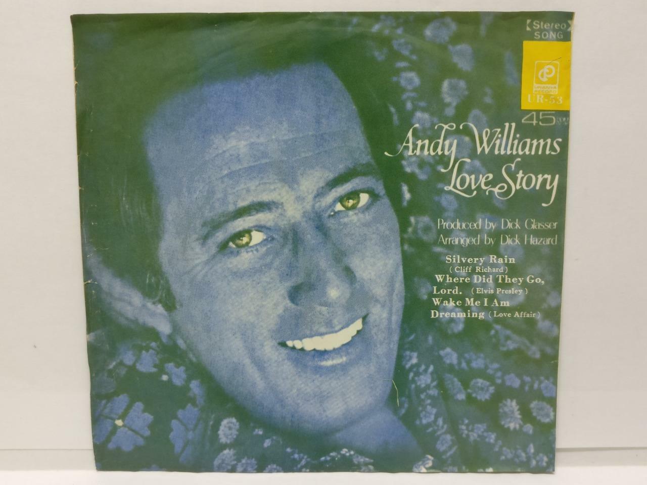 Andy Williams Elvis Presley Cliff Richard Rare Singapore 7" EP English (EP061)