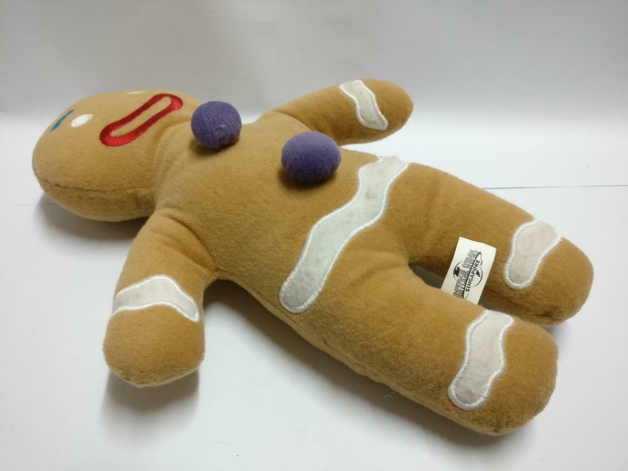 Universal Studio Singapore USS Gingy Souvenir 12" Plush Soft Toy F/S (PTY098)
