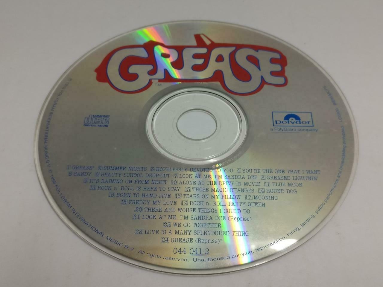 Movie Grease OST John Travolta Olivia Newton-John 1998 Indonesia CD (CDS252)