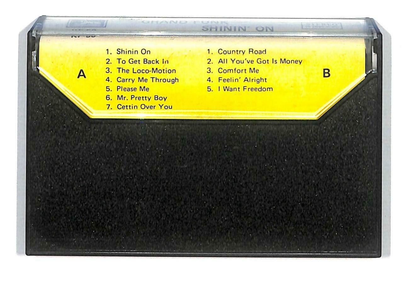 Rare Grand Funk Shinin'On I Want Freedom Singapore English Cassette CT940