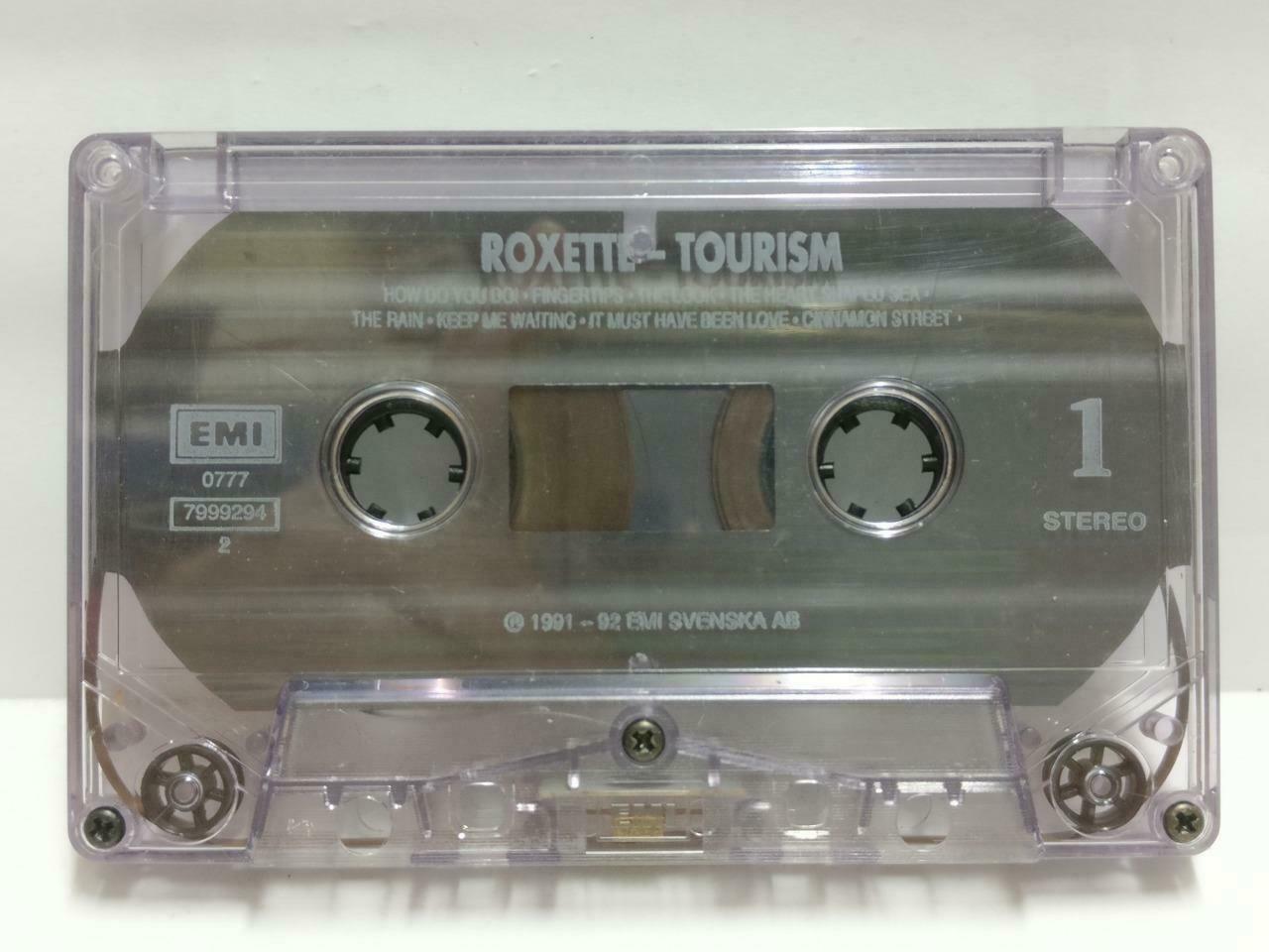 Roxette Tourism How Do You Do! 1992 EMI Sweden English Cassette CT477