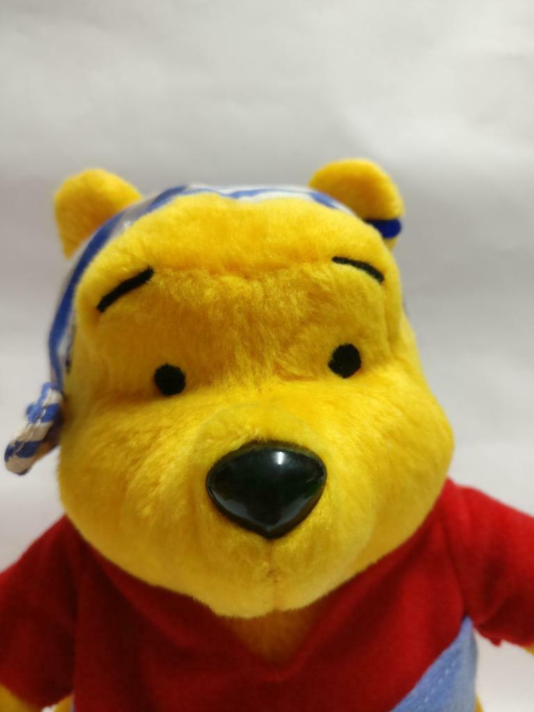 McDonald's Winnie The Pooh Pirate With Sword 7" Plush Soft Toy F/S (PTY108)