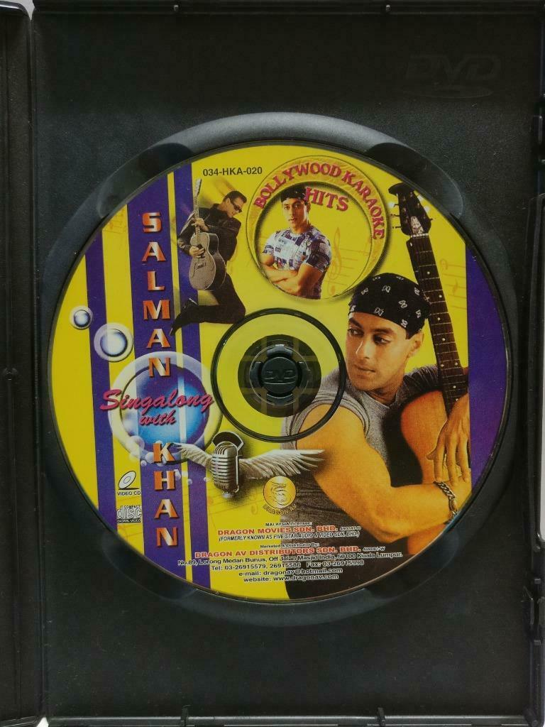 India Bollywood Karaoke Hits Salman Khan Malaysia Video CD VCD CD996