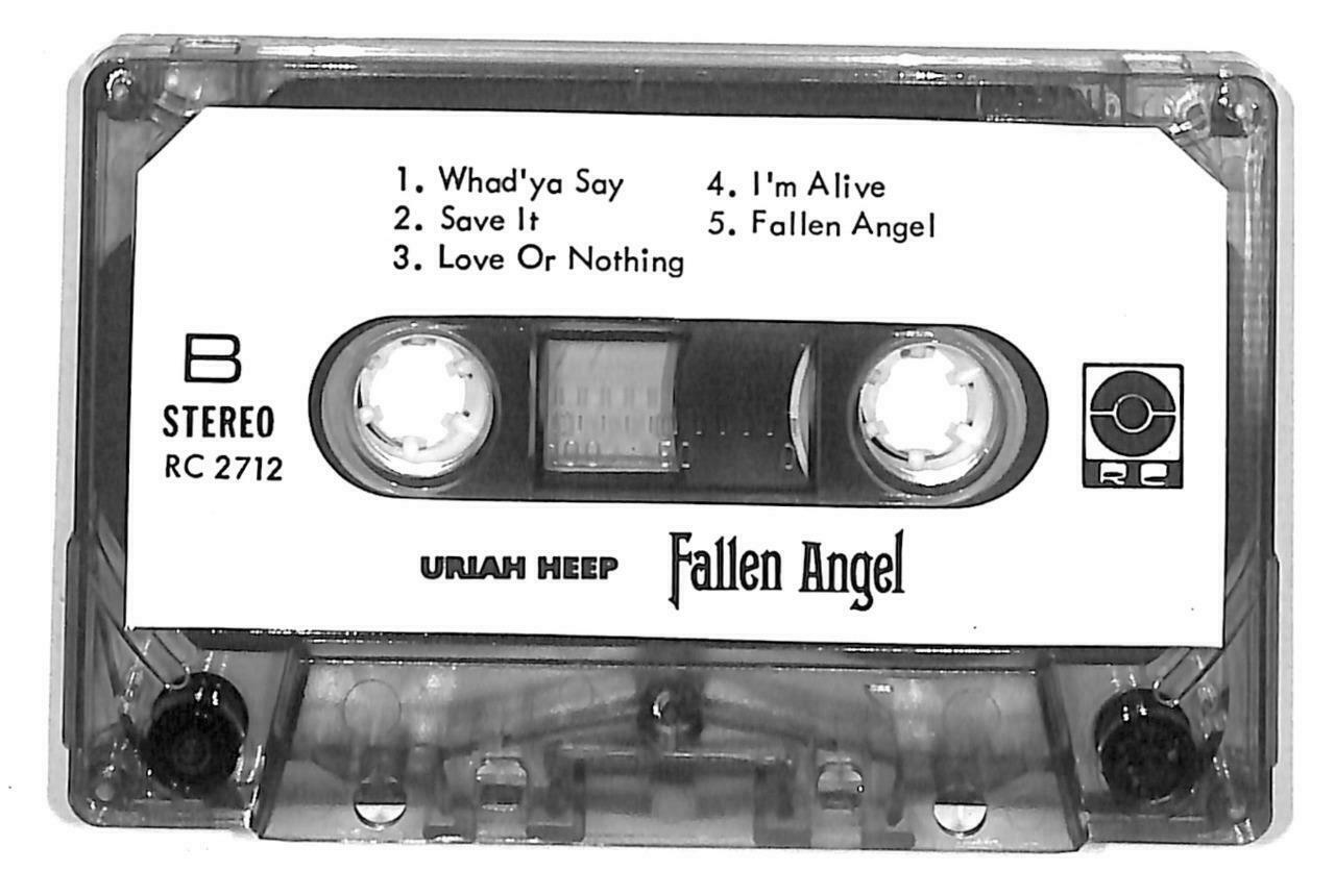 Rare Uriah Heep Fallen Angel Woman Of The Night Singapore English Cassette CT956