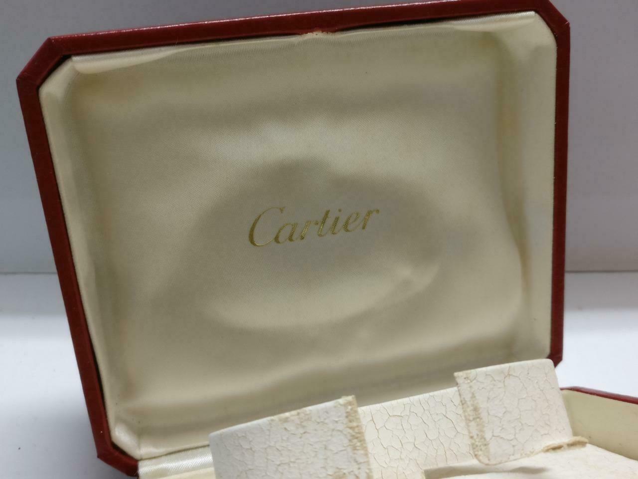 Vintage Cartier Watch Empty Box CO1017 With Mini Booklet (BX013)