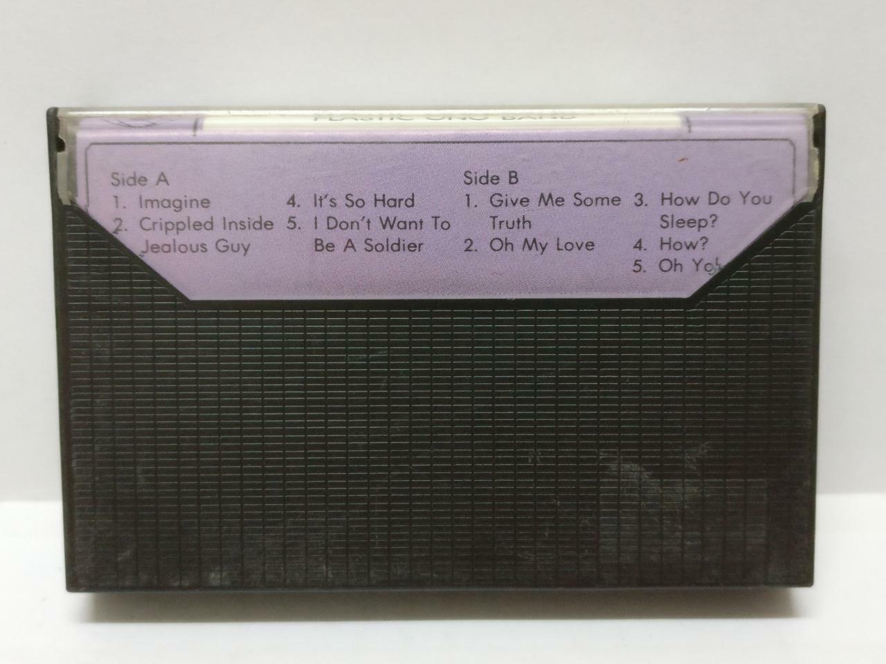 John Lennon Plastic Ono Band Imaging Singapore Cassette (CT219)