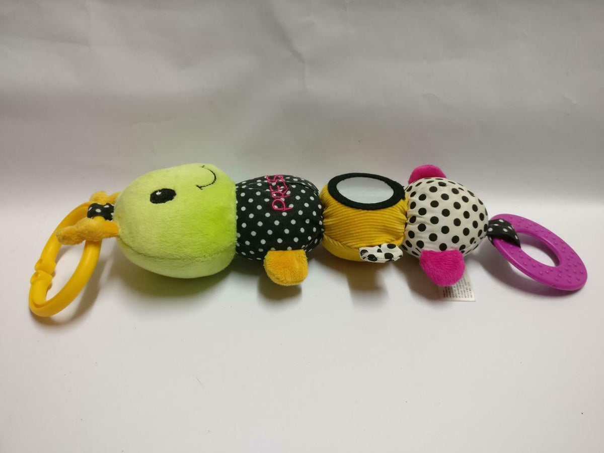 Cute Caterpilla Hanging Toy With Mirror 13" Plush Soft Toy F/S (PTY119)