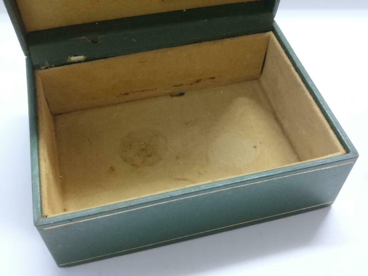 Vintage Rolex Watch Green Empty Box 06.00.06 Switzerland (BX016)