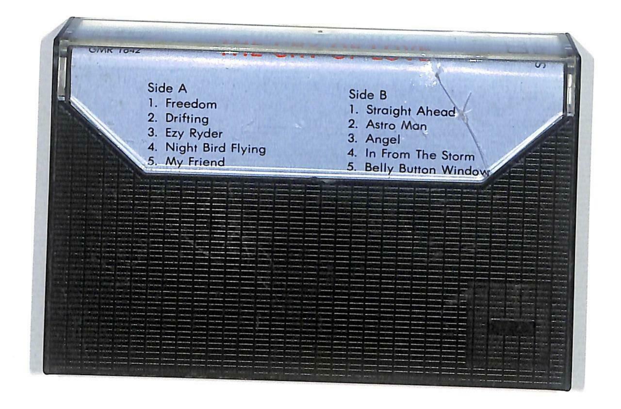 Rare Jimi Hendrix The Cry Of Love Freedom Singapore English Cassette CT896