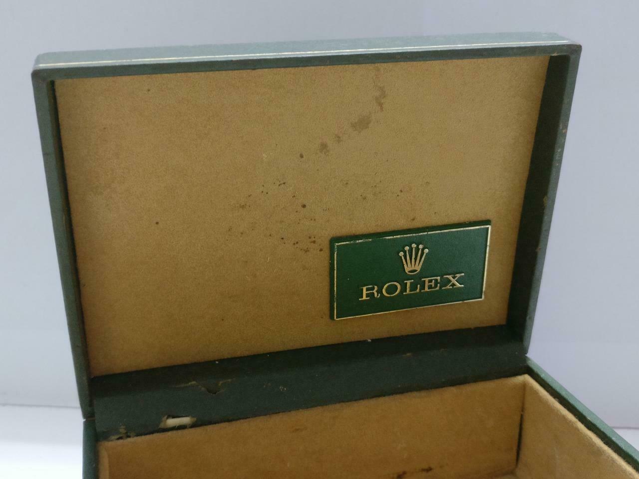 Vintage Rolex Watch Green Empty Box 06.00.06 Switzerland (BX016)