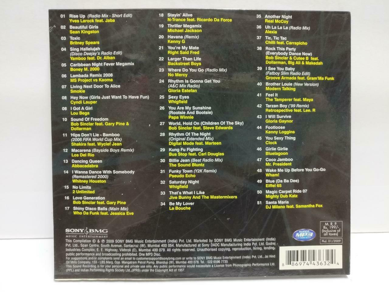 V.A Michael Jackson Britney Spears Smokie Backstreet Boy Wham MP3 India CD CD968