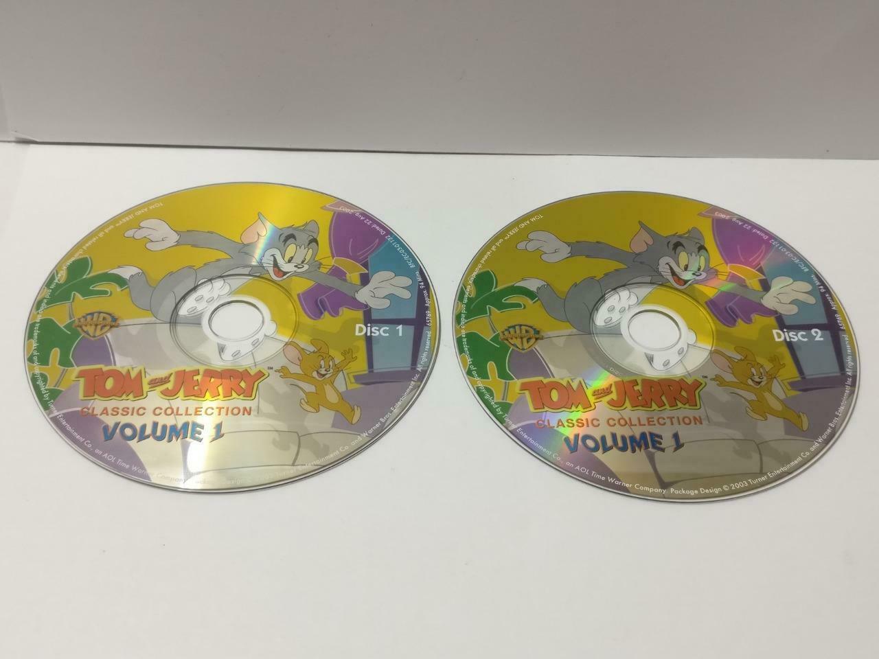 Warner Bros. Cartoon Tom & Jerry (1) Cat Mouse Singapore Video CD 2x VCD CDS548