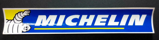 Vintage 80’s Sticker Michelin Logo 43mm x 240mm F/S (A1126)