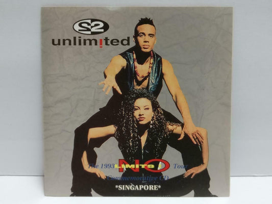 2 Unlimited No Limits Tour Commemorative 1993 Rare Mega Singapore CD (CDS285)