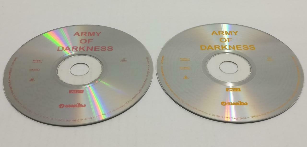 Movie Army Of Darkness Marcus Gilbert Rare Thailand Video CD 2x VCD OOP (CDS363)