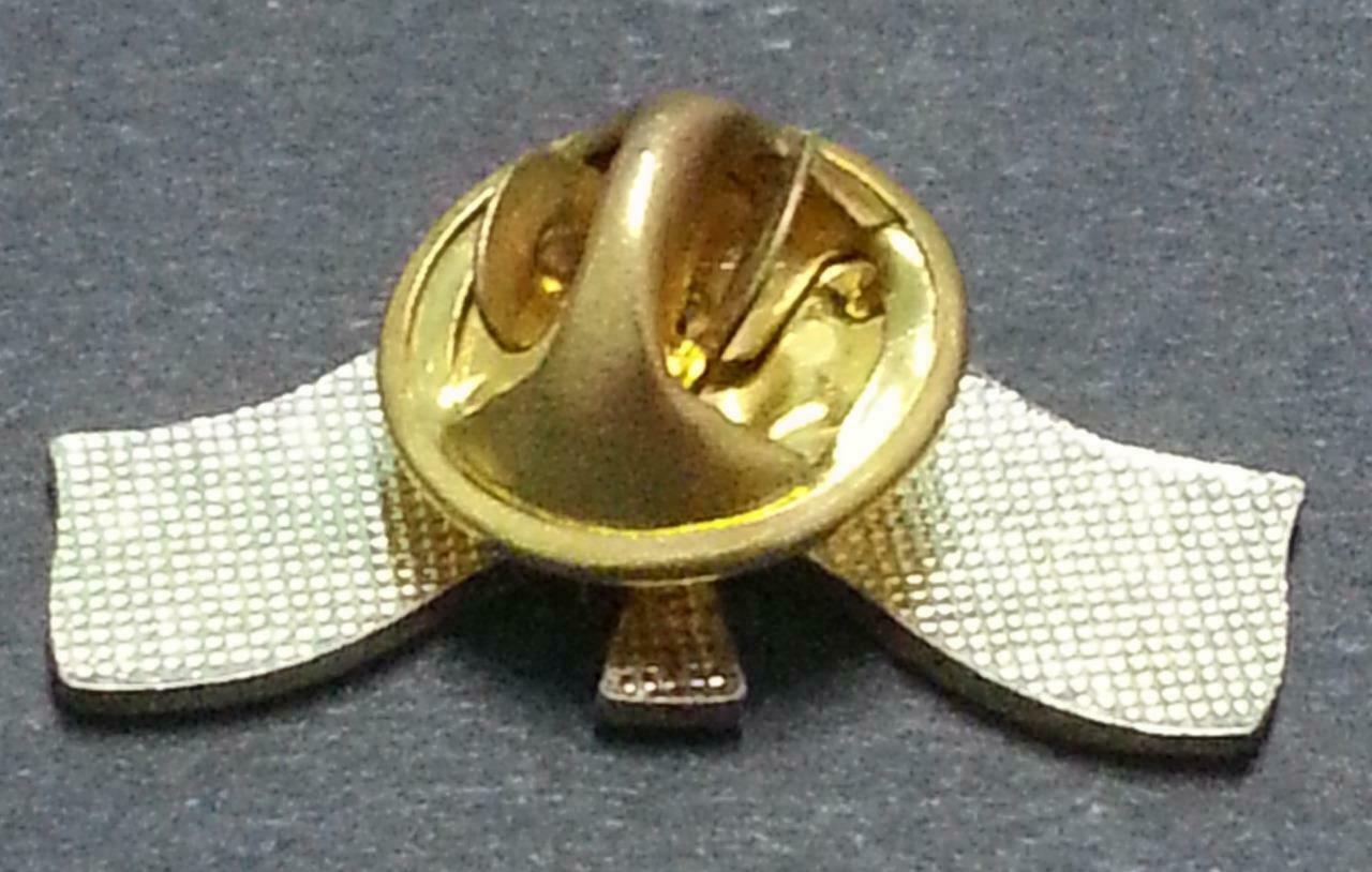 Vintage Rare United Kingdom England UK Flag Gold Plated Pin Badge F/S (B278)