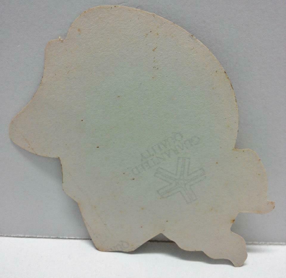 Vintage 80’s Sticker Neon Skull Sticker F/S (A806)