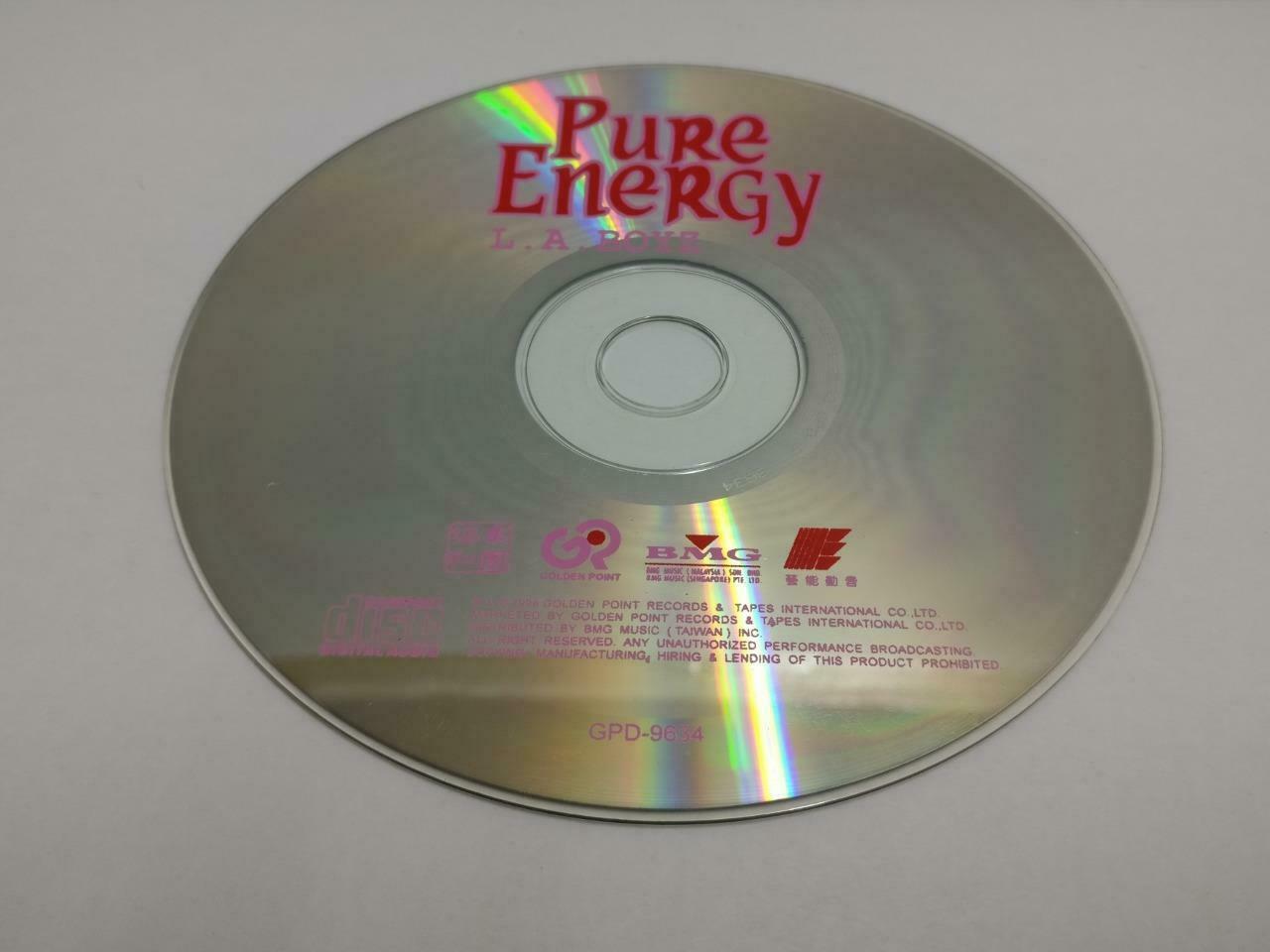 Taiwan L.A. Boyz 洛城三兄弟 Pure Energy 1996 Rare Malaysia Chinese CD (CDS020)