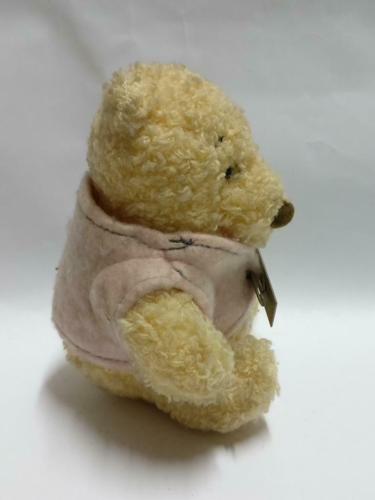 Rare Disney Winnie The Pooh Cute Class Prefect 4" Plush Soft Toy F/S (PTY124)