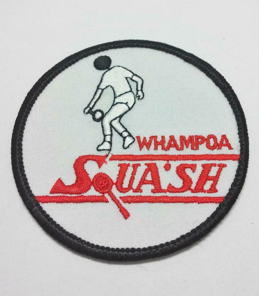 Embroidered Singapore Whampoa Squash Sew On Clothes Patch (A963)