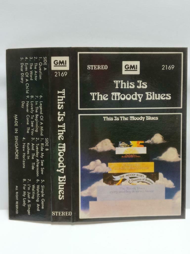 This is The Moody Blues Mega Rare Singapore English Cassette CT493