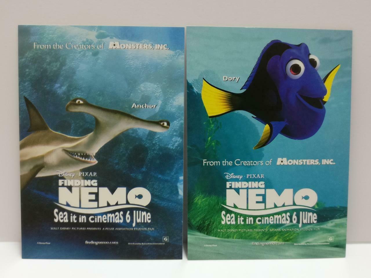 LUCKYPIGEON888 Cartoon Movie Nemo Fish Shark Blue Sea Postcard Lot Of 14 E0456