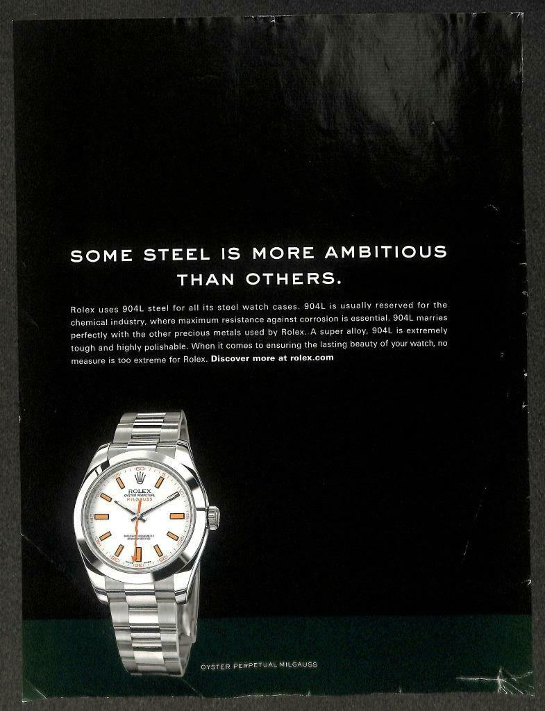 Vintage Rolex Watch Magazine Advertisement Print Ad x 5 (P923)