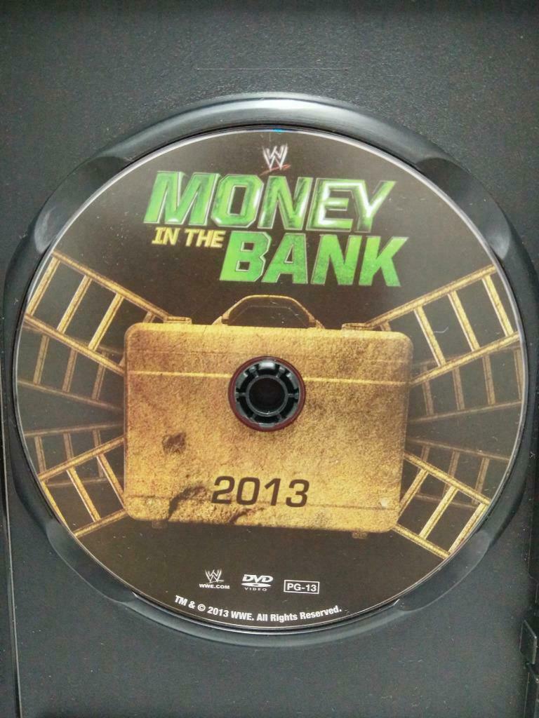 WWE WWF Wrestling John Cena Money In The Bank Ladder 2013 Singapore DVD (A818)