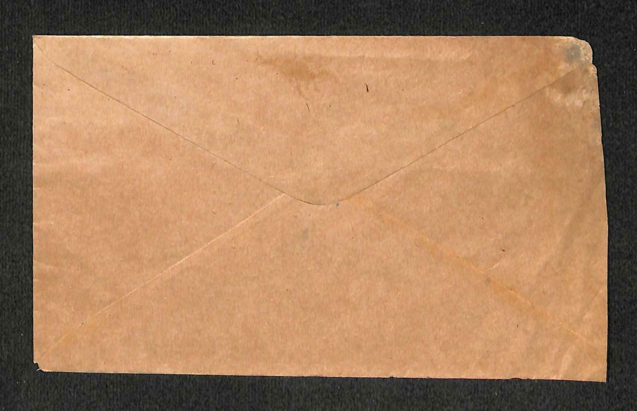 1967 Singapore Local 10 + 5 Cents Fish Stamp Chop Mail Cover (C1373)