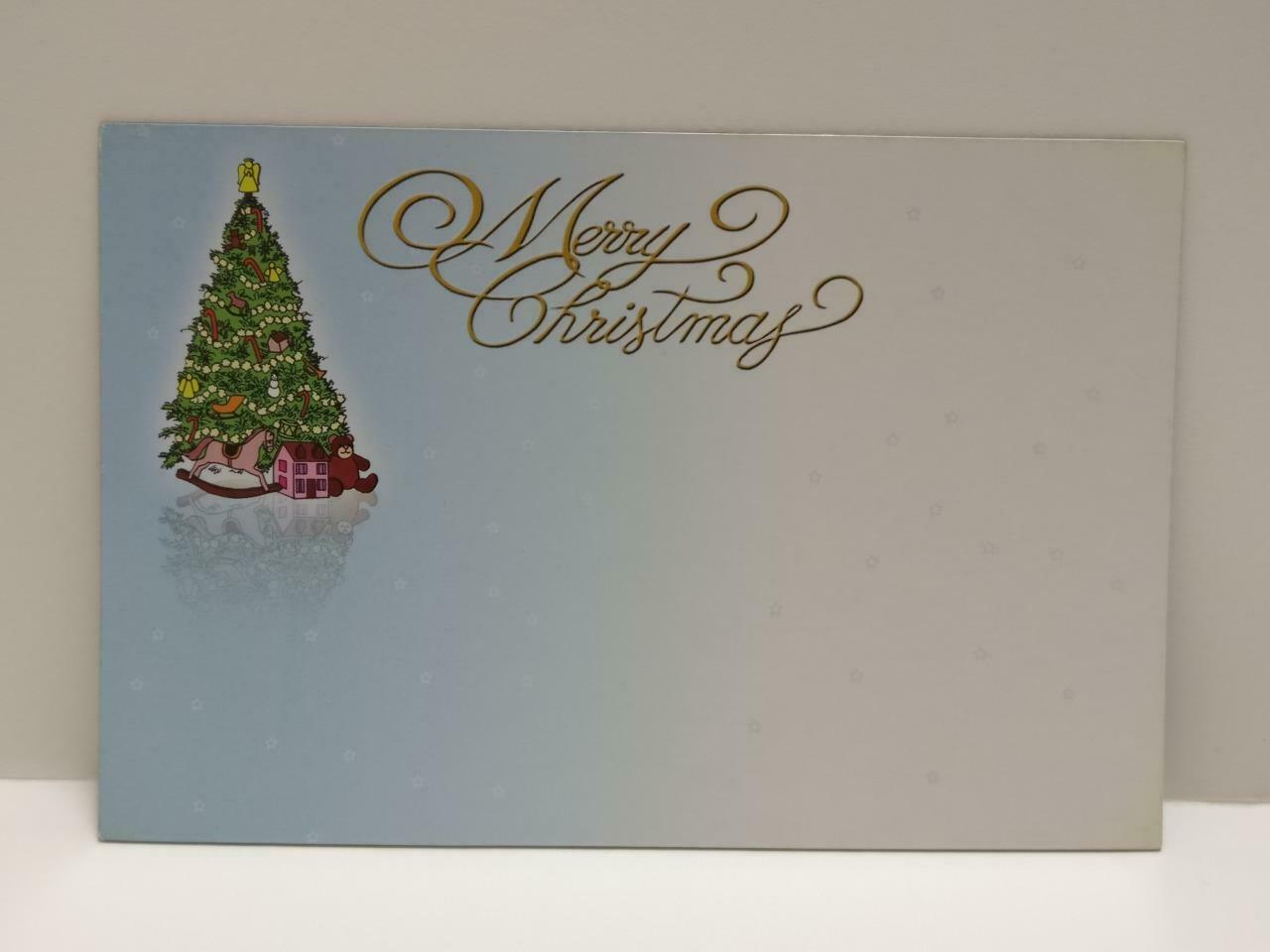 LUCKYPIGEON888 Merry Christmas Cute Santa Claus 3D Lenticular Postcard (E0431a)