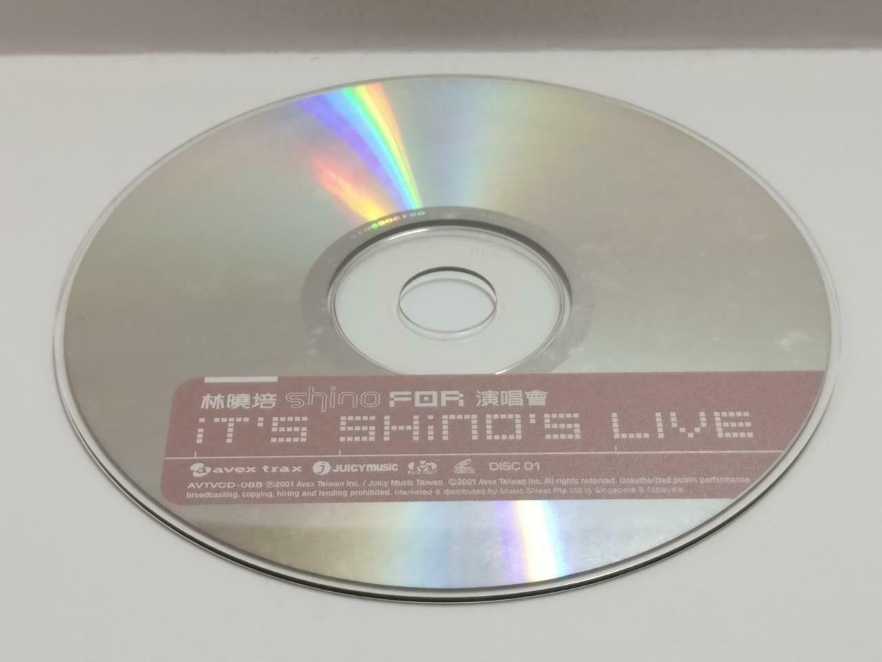 Taiwan Shino Lin 林晓培 Live Concert 2001 Rare Singapore Video CD 2x VCD CDS461