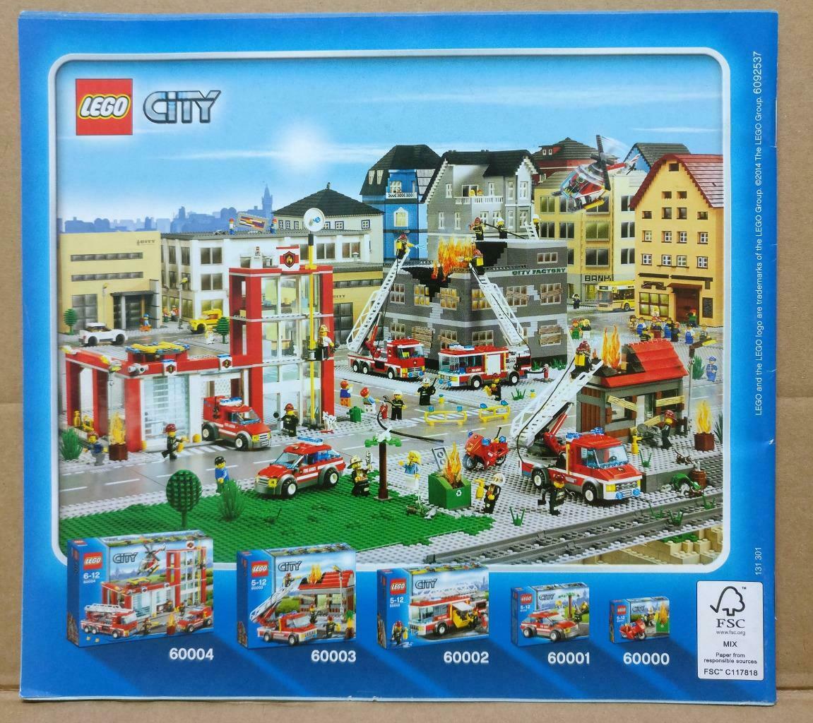 LEGO No. 60051 (4) City Manual Instructions Catalog Booklet (LG044)