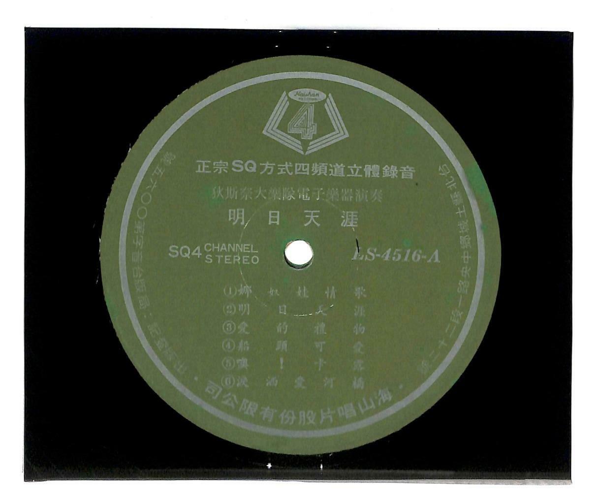 Taiwan Disco Night Band 狄斯奈乐队 爱的礼物 OBI Instrumental Music LP Chinese (LP048)