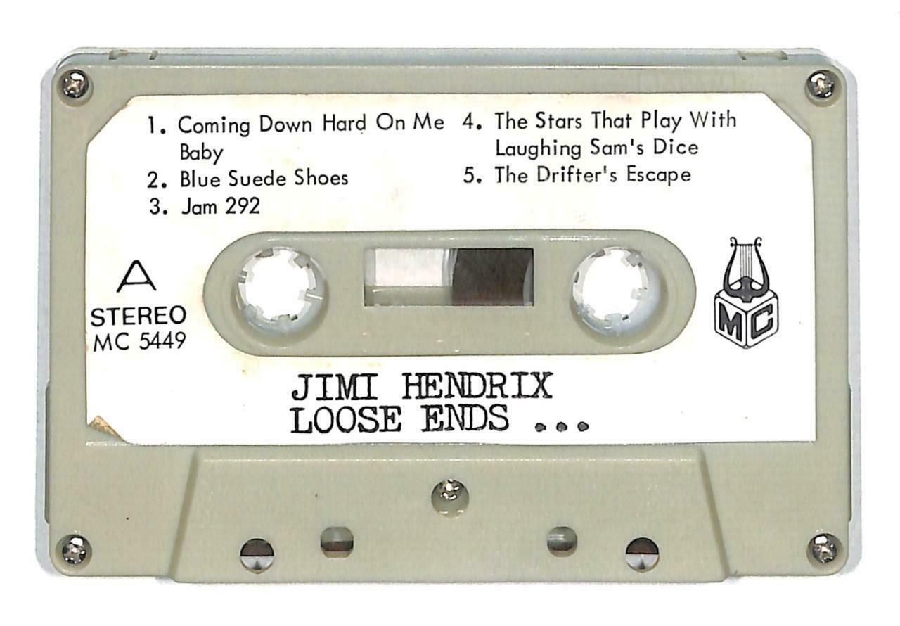 Rare Jimi Hendrix Loose Ends Blue Suede Shoes Singapore English Cassette CT958